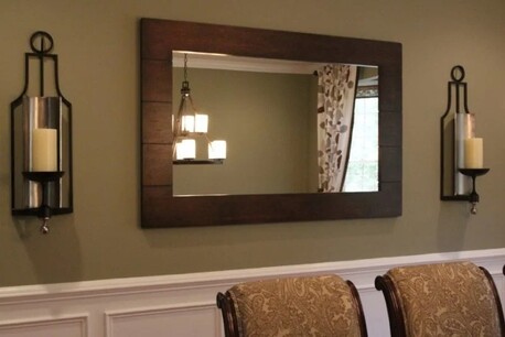 Kuala Lumpur, Furniture, MYR 1800,  Teak Wood Wall Mirror WM-006