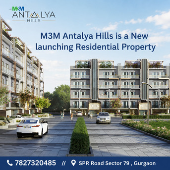 Gurgaon, Apartments, Flats, Houses & Villas, Furnished,  M3M Antalya Hills Master Plan Sector 79 Gurgaon With Smart Planning And Better Use Of Spac