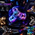 INR 600,  Premium Metal Fidget Spinner For Stress Relief