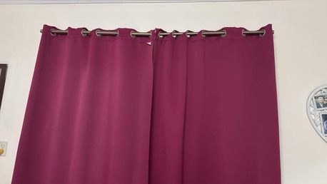 Jubail, Household Items, SAR 60,  3 Curtains Along With Curtain Rod