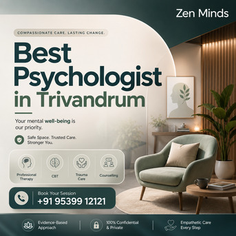 Kerala, Health, Best Psychologist In Trivandrum | Zen Mind Kerala