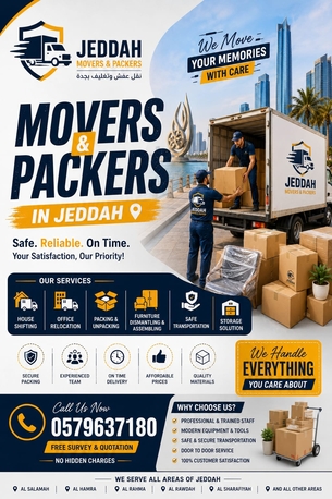 Jeddah, Relocation, House Shifting, Packing, Loading & Fixing &ndash; All In One!
