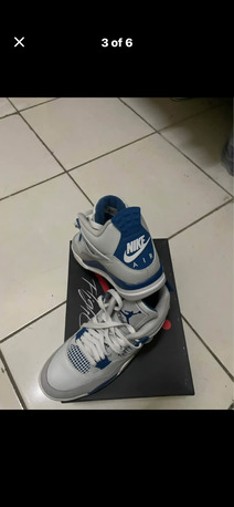 Riyadh, Clothing & Accessories, SAR 800,  AIR JORDAN 4 MILITARY BLUE 8.5 US MEN
