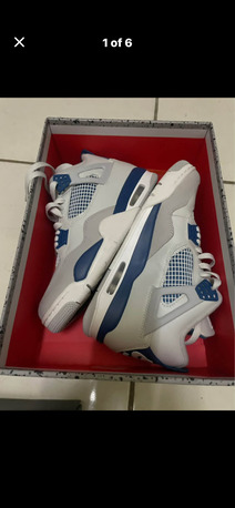 Riyadh, Clothing & Accessories, SAR 800,  AIR JORDAN 4 MILITARY BLUE 8.5 US MEN
