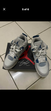Riyadh, Clothing & Accessories, SAR 800,  AIR JORDAN 4 MILITARY BLUE 8.5 US MEN