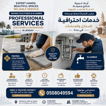 Jeddah, Appliance Repair, Plumbing And Tile Fixer Available