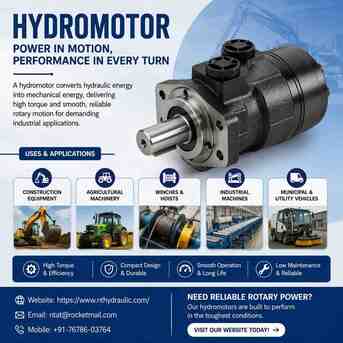 Ghaziabad, Wholesale Products, Precision Hydromotor Solutions For Industries