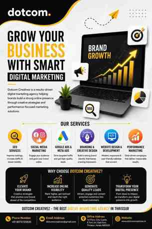 Kerala, Marketing, Grow Your Business With Creative Advertising Solutions