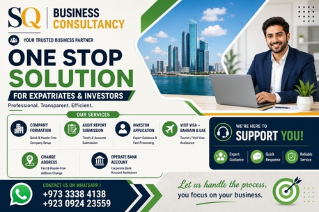 Manama, Business, Business Setup Made Hustle Free With Sq Consultancy In Bahrain