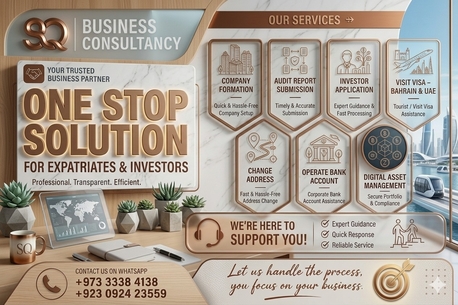 Manama, Business, Business Setup Made Fast With Sq Consultancy In Bahrain