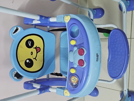 Riyadh, Free Items, SAR 125,  Good Condition Baby Swing Available (Used)