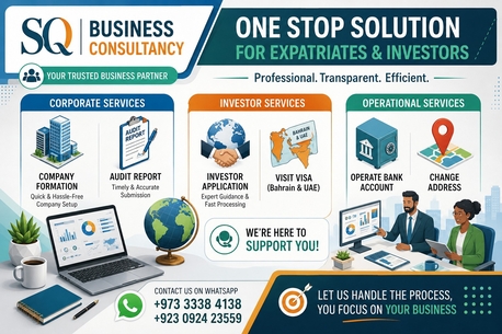 Manama, Business, Professional Services To Launch Your Business