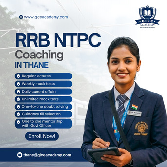 Thane, Education, RRB NTPC Exam Preparation For Railway Careers: GICE Academy