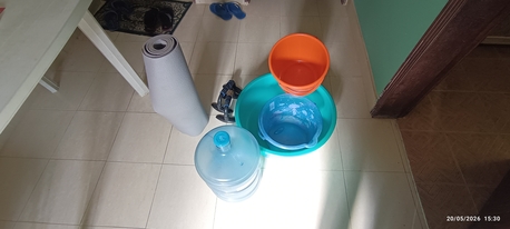 Gudaibiya, Household Items, BHD 7,  Water Bottle, Dumbells Yoga Mat 3 Buckets