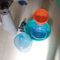 BHD 7,  Water Bottle, Dumbells Yoga Mat 3 Buckets