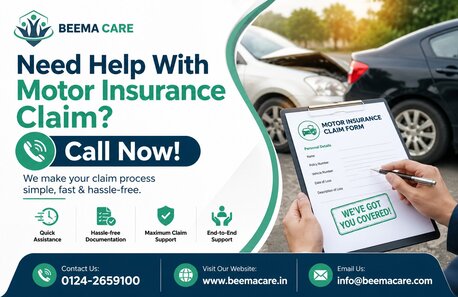 Gurgaon, Financial, Need Help With Motor Insurance Claim? Call Now