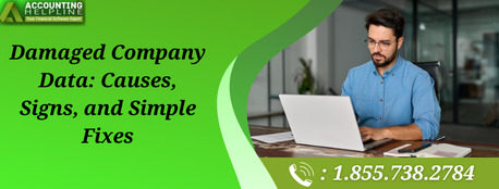 New York, Accounting, Simple Steps To Resolve Damaged Company Data Issue