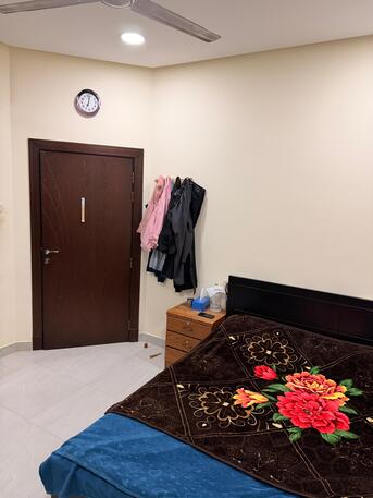 Muharraq, Rooms for Rent, BHD 150/month,  Furnished,  16 Sq. Meter,  Flat For Sharing (Kerala Family Only)