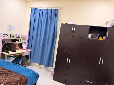 Muharraq, Rooms for Rent, BHD 150/month,  Furnished,  16 Sq. Meter,  Flat For Sharing (Kerala Family Only)