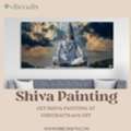 INR 2600,  Divine Shiva Painting For Spiritual Home D&eacute;cor