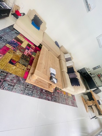 Sanad, Furniture, BHD 400,  Large Lshaped Sofa - Premium Quality- Excellent Condition