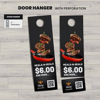Los Angeles, Printing, Get Attractive Print Custom Printed Door Hangers From PrintMagic