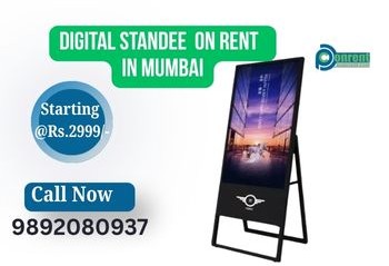 Mumbai, Computer, ????️ Digital Standee On Rent In Mumbai Starting At Just Rs.2999/- Only!