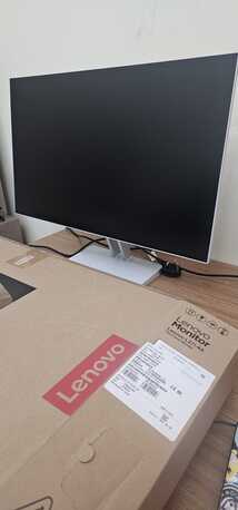 Manama, Computers, BHD 39,  Lenovo Monitor 27 Inch White (only 3 Months Used)