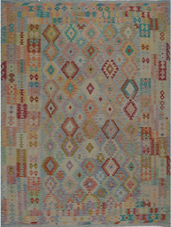 Dallas, Furniture, USD 1100,  8x12 Blue Turkish Kilim Area Rug In Dallas TX