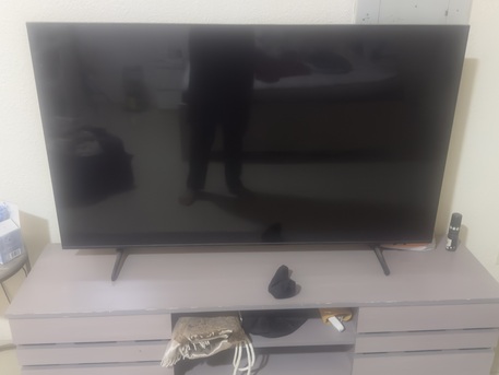 Jubail, Appliances, SAR 800,  Samsung Led 55 Inch Brand New Android With Cabinet