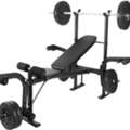 SAR 600,  BENCHPRESS, 50 KG DUMBBELL ( GYM EQUIPMENT)