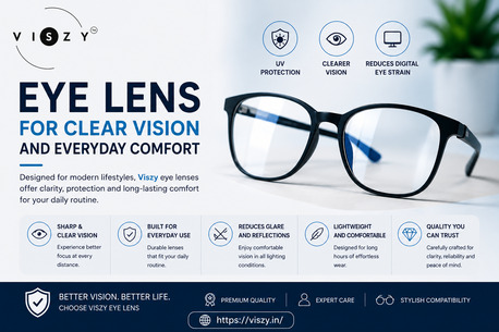 New Delhi, Business, Viszy Eye Lens Technology For Everyday Vision And Comfort