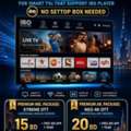 IPTV SUBSCRIPTION PACKAGES FOR SMART TVs THAT SUPPORT IBO PLAYER NO SETTOP BOX NEEDED