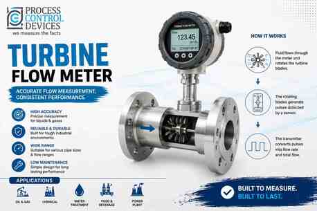 Mumbai, Industrial Machinery, Accurate & Durable Turbine Meters By PCD