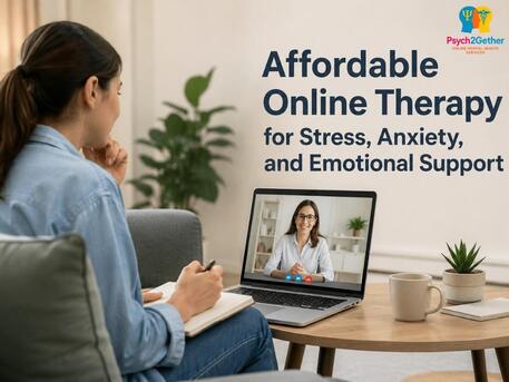 London, Health, Affordable Online Therapy With Psych2gether