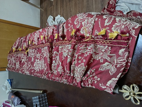 Jubail, Furniture, SAR 60,  3 Sets Of Curtains With Curtain Rods Only For 60sar