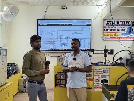 New Delhi, Education, Multitech Institute Is The Leading Laptop Repairing Center In Tilak Nagar Training