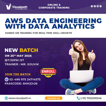 Hyderabad, Lessons Offered, AWS Data Engineering Training &ndash; New Batch Starts May 25!