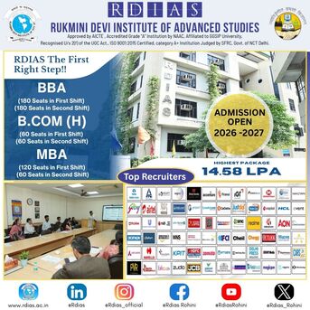 Rohini, Education, Top B.Com (H) College At IP University In Delhi NCR - RDIAS