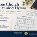 Free Church Sheet Music & Hymns PDF Downloads | Sheet Music International