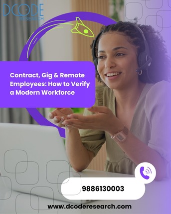 Bangalore, Business, Employment Verification Services Bangalore - Dcode Research
