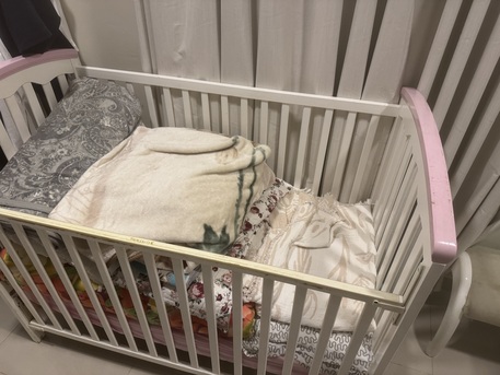 Khobar, Furniture, SAR 150,  Baby Bed With Mattress