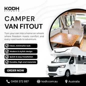 Sydney, Automotive, Transform Your Van With Modern Fitouts