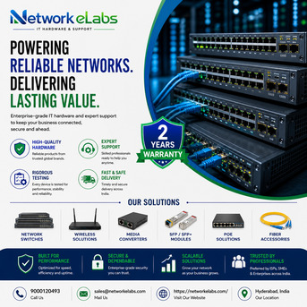 Hyderabad, Business, Powering Reliable Networks With Expert IT Support. 🚀