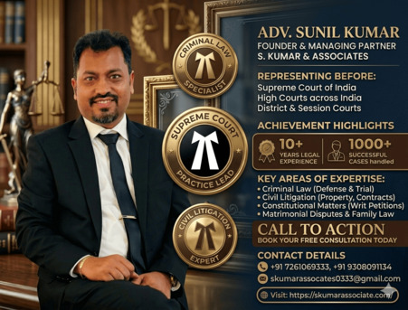 Mumbai, Legal, Bail Lawyer In Patna For Anticipatory & Regular Bail Cases | Advocate Sunil Kumar