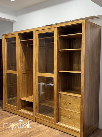 Kuala Lumpur, Furniture, MYR 12500,  Teak Wardrobe Sliding Doors