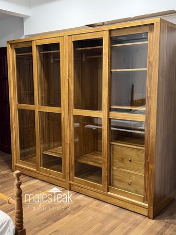 Kuala Lumpur, Furniture, MYR 12500,  Teak Wardrobe Sliding Doors