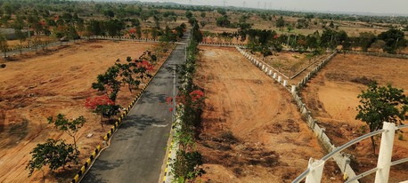Hyderabad, Residential Plots, INR 18000,  250 Sq. Yard,  Cosmopolis &ndash; HMDA & RERA Approved Premium Open Plots @ Meerkhanpet  ✅ HMDA & RERA Approved