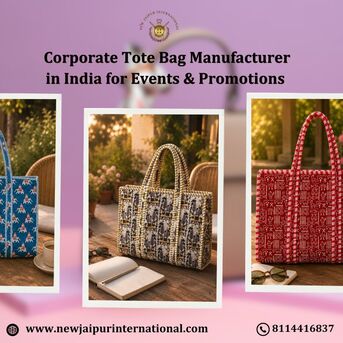 Jaipur, Clothing & Accessories, INR 2400,  Corporate Tote Bag Manufacturer In India For Events & Promotions