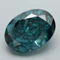 USD 1758,  Get Colored Lab Grown Diamonds Fancy Vivid Green Oval Diamond